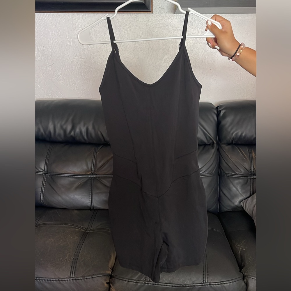 Black onesie romper
